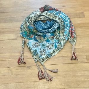 Johnny Was Silk Scarf